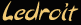 Ledroit