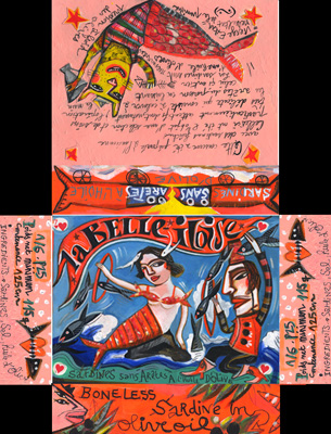 Boite sardines Aurélia Grandin